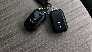 Used 2023 Toyota Glanza V AMT Petrol Automatic extra CAR KEY VIEW