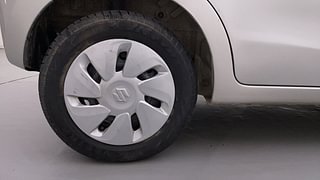 Used 2014 Maruti Suzuki Celerio VXI AMT Petrol Automatic tyres RIGHT REAR TYRE RIM VIEW