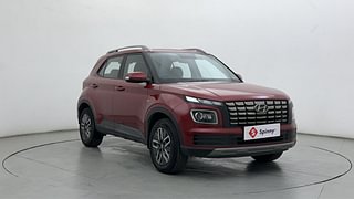 Used 2022 Hyundai Venue S (O) 1.0 Turbo iMT Petrol Manual exterior RIGHT FRONT CORNER VIEW