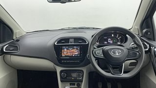 Used 2022 Tata Tigor Revotron XZ+ CNG Petrol+cng Manual interior DASHBOARD VIEW