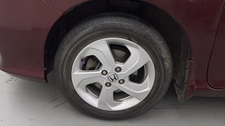 Used 2015 Honda City [2014-2017] V Petrol Manual tyres LEFT FRONT TYRE RIM VIEW