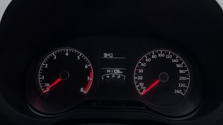 Used 2015 Volkswagen Polo [2015-2019] Highline1.2L (P) Petrol Manual interior CLUSTERMETER VIEW