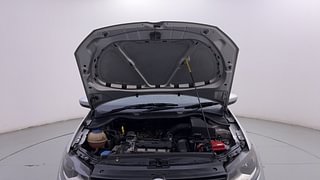 Used 2015 Volkswagen Polo [2015-2019] Highline1.2L (P) Petrol Manual engine ENGINE & BONNET OPEN FRONT VIEW