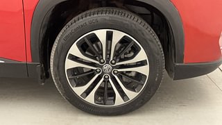 Used 2021 MG Motors Hector Plus Smart 2.0 Diesel Turbo MT 7-STR Diesel Manual tyres RIGHT FRONT TYRE RIM VIEW