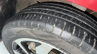 Used 2022 Toyota Glanza V AMT Petrol Automatic tyres LEFT FRONT TYRE TREAD VIEW