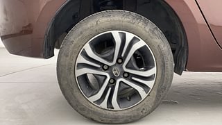 Used 2022 Tata Tigor Revotron XZ+ CNG Petrol+cng Manual tyres RIGHT REAR TYRE RIM VIEW