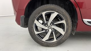 Used 2022 Toyota Glanza V AMT Petrol Automatic tyres RIGHT REAR TYRE RIM VIEW