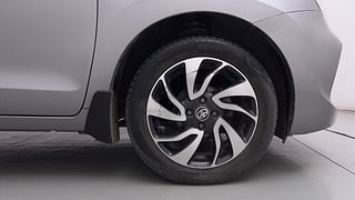 Used 2019 Toyota Glanza [2019-2022] G CVT Petrol Automatic tyres RIGHT FRONT TYRE RIM VIEW