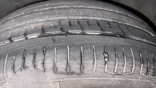 Used 2015 Volkswagen Polo [2015-2019] Highline1.2L (P) Petrol Manual tyres LEFT REAR TYRE TREAD VIEW