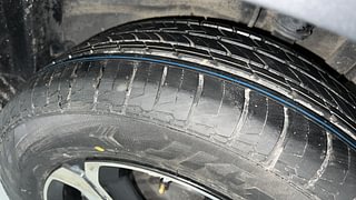 Used 2022 Tata Nexon XZ Plus (O) Petrol Manual tyres LEFT REAR TYRE TREAD VIEW