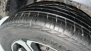 Used 2022 Tata Nexon XZ Plus (O) Petrol Manual tyres RIGHT REAR TYRE TREAD VIEW