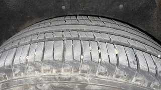 Used 2023 mahindra Scorpio N Z8 L Petrol 7 STR Petrol Manual tyres LEFT REAR TYRE TREAD VIEW