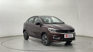 Used 2022 Tata Tigor Revotron XZ+ CNG Petrol+cng Manual exterior RIGHT FRONT CORNER VIEW