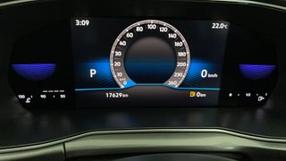 Used 2022 Volkswagen Taigun Topline 1.0 TSI AT Petrol Automatic interior CLUSTERMETER VIEW