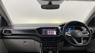 Used 2022 Volkswagen Taigun Topline 1.0 TSI AT Petrol Automatic interior DASHBOARD VIEW
