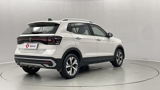 Used 2022 Volkswagen Taigun Topline 1.0 TSI AT Petrol Automatic exterior RIGHT REAR CORNER VIEW