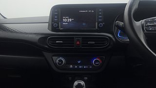 Used 2023 Hyundai Exter SX(O) Connect 1.2 Petrol AMT Petrol Automatic interior MUSIC SYSTEM & AC CONTROL VIEW