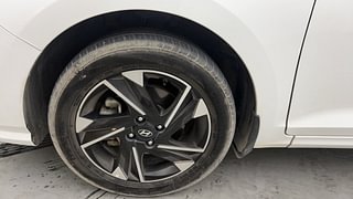Used 2021 Hyundai Verna SX Opt Turbo Petrol Petrol Automatic tyres LEFT FRONT TYRE RIM VIEW