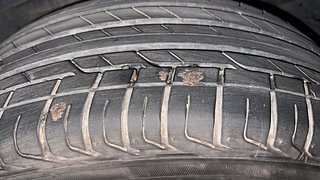Used 2023 Tata Nexon XZA Plus AMT S Petrol Automatic tyres LEFT REAR TYRE TREAD VIEW
