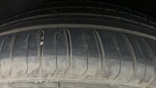 Used 2021 Hyundai Verna SX Opt Turbo Petrol Petrol Automatic tyres LEFT FRONT TYRE TREAD VIEW