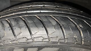 Used 2023 Hyundai Exter SX(O) Connect 1.2 Petrol AMT Petrol Automatic tyres LEFT FRONT TYRE TREAD VIEW