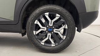 Used 2023 Hyundai Exter SX(O) Connect 1.2 Petrol AMT Petrol Automatic tyres LEFT REAR TYRE RIM VIEW
