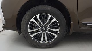 Used 2023 maruti-suzuki New Ertiga ZXI Plus Petrol Manual tyres LEFT FRONT TYRE RIM VIEW