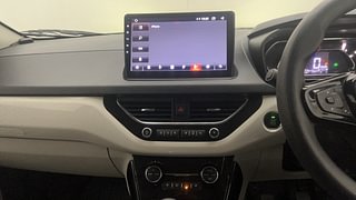 Used 2021 Tata Nexon XZ Plus Dual Tone roof Petrol Petrol Manual interior MUSIC SYSTEM & AC CONTROL VIEW