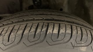 Used 2017 honda Jazz V CVT Petrol Automatic tyres LEFT FRONT TYRE TREAD VIEW
