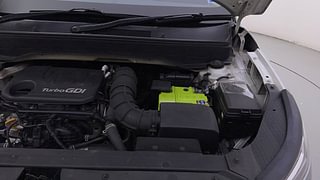Used 2021 Hyundai Venue [2019-2022] SX 1.0  Turbo Petrol Manual engine ENGINE LEFT SIDE HINGE & APRON VIEW
