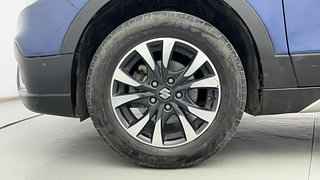 Used 2021 Maruti Suzuki S-Cross Zeta Petrol Manual tyres LEFT FRONT TYRE RIM VIEW