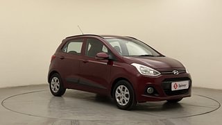 Used 2015 Hyundai Grand i10 [2013-2017] Sportz 1.2 Kappa VTVT Petrol Manual exterior RIGHT FRONT CORNER VIEW