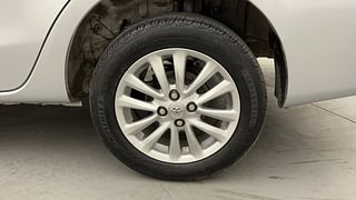 Used 2016 Toyota Etios [2010-2017] VX Petrol Manual tyres LEFT REAR TYRE RIM VIEW