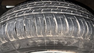 Used 2023 maruti-suzuki New Ertiga ZXI Plus Petrol Manual tyres LEFT FRONT TYRE TREAD VIEW