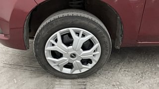 Used 2018 Maruti Suzuki Alto K10 [2014-2019] VXi Petrol Manual tyres LEFT FRONT TYRE RIM VIEW