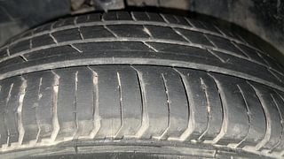 Used 2022 Tata Punch Accomplished MT Petrol Manual tyres LEFT FRONT TYRE TREAD VIEW