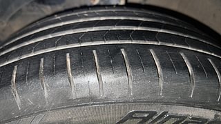 Used 2022 Maruti Suzuki Baleno Alpha Petrol Petrol Manual tyres LEFT FRONT TYRE TREAD VIEW