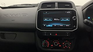 Used 2022 Renault Kwid Climber 1.0l SCE Petrol MT Petrol Manual interior MUSIC SYSTEM & AC CONTROL VIEW
