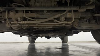 Used 2018 Mahindra TUV300 [2015-2020] T10 Dual Tone Diesel Manual extra FRONT LEFT UNDERBODY VIEW