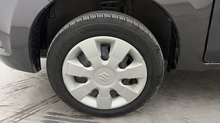 Used 2017 Maruti Suzuki Alto K10 [2014-2019] VXi Petrol Manual tyres LEFT FRONT TYRE RIM VIEW