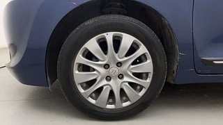 Used 2019 Maruti Suzuki Baleno [2015-2019] Zeta AT Petrol Petrol Automatic tyres LEFT FRONT TYRE RIM VIEW
