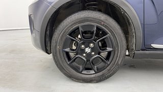 Used 2023 Maruti Suzuki Ignis Zeta MT Petrol Petrol Manual tyres LEFT FRONT TYRE RIM VIEW