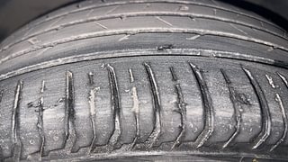 Used 2022 Skoda Slavia Style 1.5L TSI AT Petrol Automatic tyres LEFT FRONT TYRE TREAD VIEW