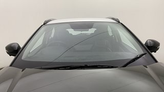 Used 2021 Tata Nexon XZ Plus Dual Tone roof Petrol Petrol Manual exterior FRONT WINDSHIELD VIEW