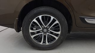 Used 2023 maruti-suzuki New Ertiga ZXI Plus Petrol Manual tyres RIGHT REAR TYRE RIM VIEW