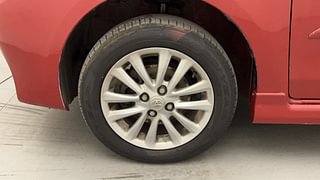 Used 2011 Toyota Etios [2010-2017] VX Petrol Manual tyres LEFT FRONT TYRE RIM VIEW