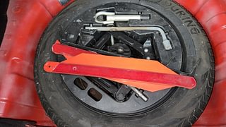 Used 2019 Mahindra KUV100 NXT K6+ 6 STR Petrol Manual tyres SPARE TYRE VIEW