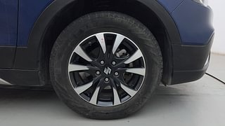 Used 2022 Maruti Suzuki S-Cross Alpha AT Petrol Automatic tyres RIGHT FRONT TYRE RIM VIEW