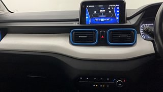 Used 2023 Tata Punch Creative AMT Dual Tone Petrol Automatic interior MUSIC SYSTEM & AC CONTROL VIEW