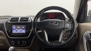Used 2018 Mahindra TUV300 [2015-2020] T10 Dual Tone Diesel Manual interior STEERING VIEW